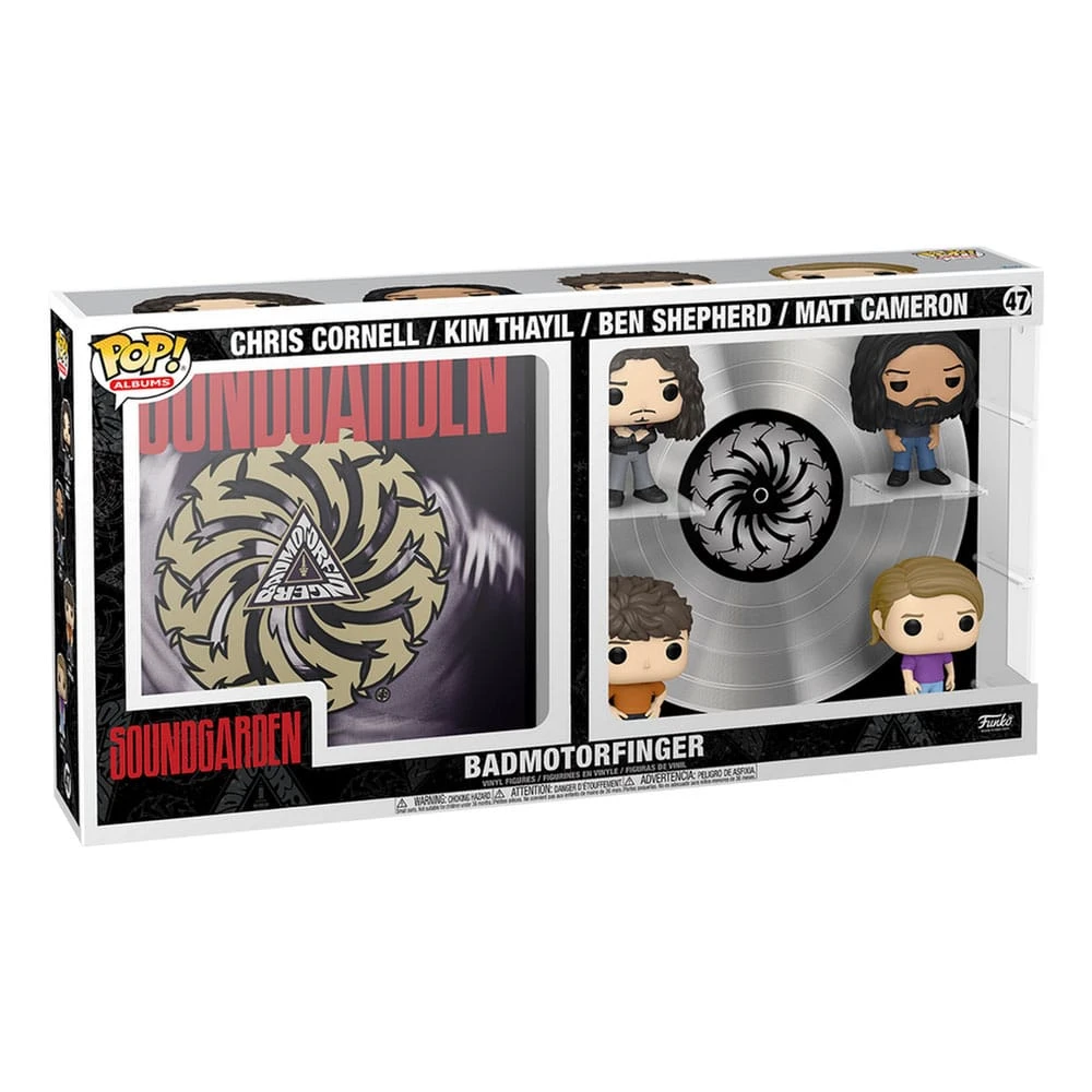 Soundgarden POP! Albums DLX Vinyl Figuren 4er-Pack Badmotorfinger